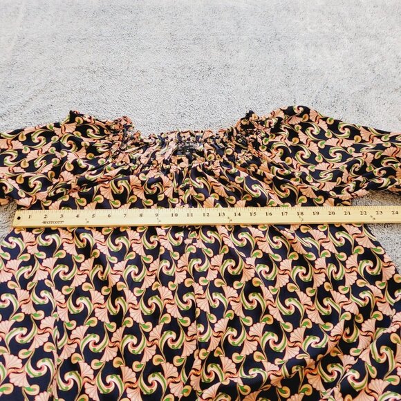 The Webster Miami Target Women Dress Small Multicolor Victorian Flowy Boho 16268 - Picture 6 of 8